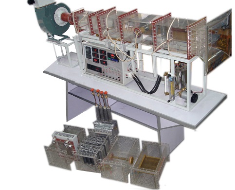 强迫对流管簇管外放热系数测定实验装置