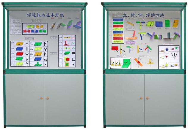 《焊、铆工工艺学》示教陈列柜